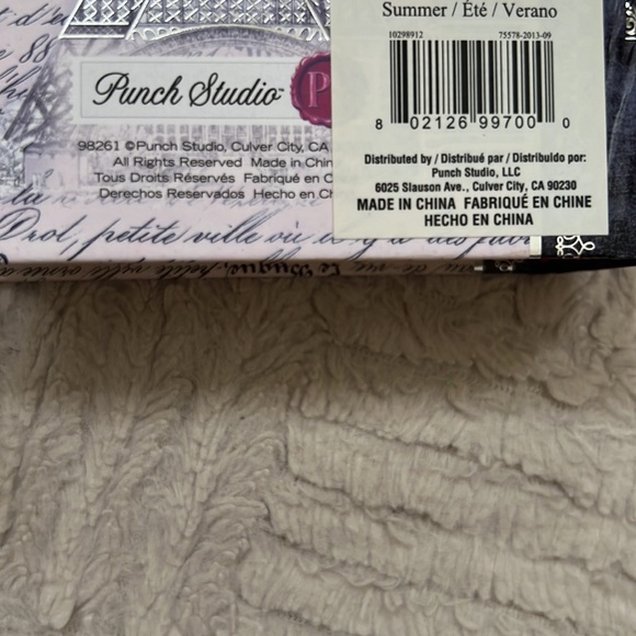 Paris decorative box decor storage, 2 piece, new condition - Picture 16 of 16